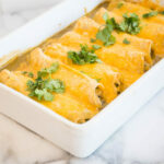 Chicken Enchiladas with Salsa Verde